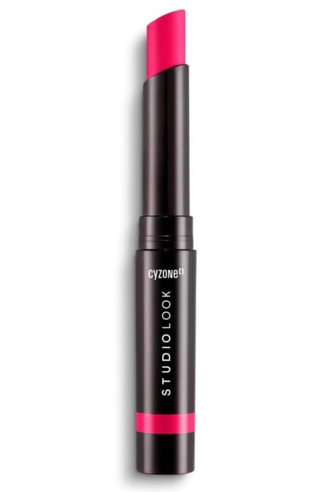Cyzone Labial en Barra Supermate Lips Studio Look, Hot Pink, 2g. - $13.99