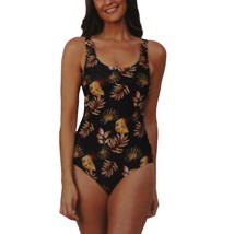 Ocean Pacific Ladies&#39; Size Medium One-Piece Swimsuit, Dark Blue  - $17.99