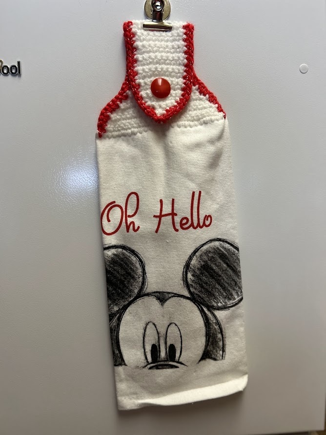 Disney Mickey Mouse Hanging Towel