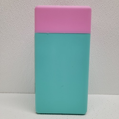 Vintage Crown Corning Outdoor Thermique Wine Cooler Aqua Blue & Pink! EUC! Item image 3