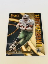 Emmitt Smith sp insert Unbreakable 2020 Select U3 silver Dallas Cowboys HOF card - £6.24 GBP