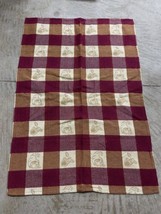 Vintage Tapestry Table Runner Fall Autumn Table Runner Cover 20”x30” Old Navy - £6.70 GBP