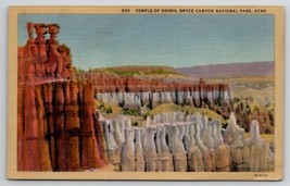 Temple Of Osiris Bryce Canyon National Park Utah Postcard O30 - £5.36 GBP