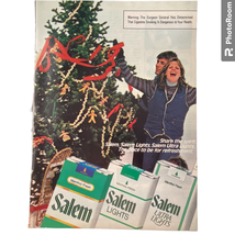 Salem Cigarette Print Advertisement December 1982 Original Vintage 8 x 11 - £7.89 GBP