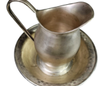 Vintage Large Indian Metal Champagne Wine Ice Bucket Water Pitcher Bar D... - $49.99