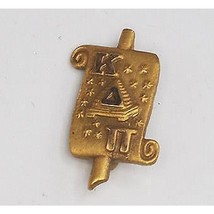 Vintage Sonorità Pin 10K Oro Giallo Κδπ 1960&#39;s 1.25 Grammi - £61.08 GBP