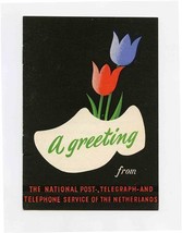 A Greeting National Post Telegraph &amp; Telephone System Service Netherland... - £14.24 GBP