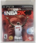 SONY PLAYSTATION 3 PS3 NBA2K14 BASKETBALL GAME &amp; MANUAL COMPLETE LEBRON ... - $279.05 MXN