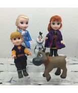 Disney Frozen Lot of Dolls 6.5&quot; Ana Elsa Kristoff Lot of 5  - £23.25 GBP