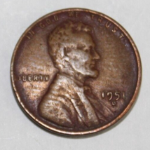 1951  D penny - £7.55 GBP