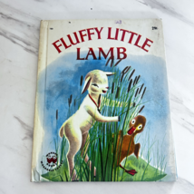 Vintage Fluffy Little Lamb Wonder Books 1962 Good Condition Hardcover Ch... - $14.84
