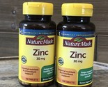 (2) Nature Made Zinc 30mg, 100 Tablets Each - Exp 6/27 - $16.30 CAD