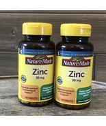 (2) Nature Made Zinc 30mg, 100 Tablets Each - Exp 6/27 - $11.95
