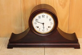 Antique Waterbury Unusual 8 Day Gonging Mantle Clock ~ Circa 1920&#39;s ~ NICE ~ - £208.03 GBP