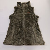 Columbia AL2764 Women's Green Corduroy Full Zip Sleeveless Vest Size Small image 15