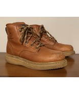 VGUC Georgia Boot 6&quot; Soft Wedge Boot Barracuda Gold Men&#39;s Size 6.5M G6152 - $1,369.26 MXN