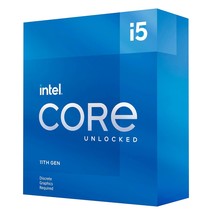 Intel Core i5-11600KF Desktop Processor 6 Cores up to 4.9 GHz Unlocked L... - $255.54
