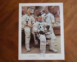 Vintage NASA 11x14 Photo/Print 69-HC-264 Apollo 9 Crew Schweickart McDiv... - £9.57 GBP