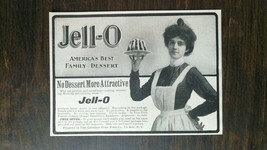 Vintage 1904 Jell-O America&#39;s Best Family Dessert Original Ad - 721 - $6.64