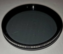 Used Quantaray C-PL 55mm Filter Circular Polarizer 100% positive fb - $15.47