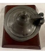 Antique Pewter Ink Well &amp; Quill Pen - $69.70 CAD