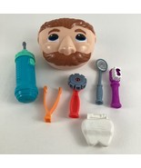 Play-Doh Drill N Fill Dentist Playset Molding Tools Dental Check Up Hasb... - $557.78 MXN