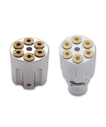 Chrome .44 Mag Gun Barrel Cigarette Lighter Dash Radio Knob Truck Hot St... - £40.05 GBP