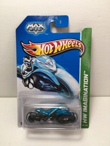 Hot Wheels Max Steel Motorcycle HW Imagination Diecast Collector TV Seri... - $10.00