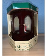 Rare Mr. Christmas Animated Music Box Porcelain Tree and Carousel - £25.08 GBP