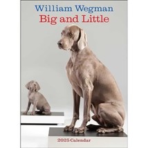 William Wegman Big and Little 2025 Wall Calendar Wegman, William - £14.27 GBP