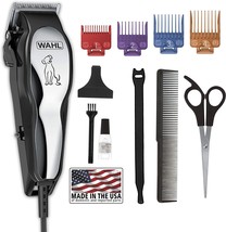 Wahl Pet Pro Thick Hair Complete Heavy Duty Dog Cat Grooming Clipper 13 Pcs Kit - £38.53 GBP