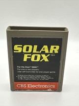 Solar Fox (Atari 2600, 1983) Authentic CBS Cartridge - £7.58 GBP