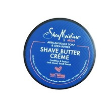 Shea Moisture Shave Butter Creme African Black Soap &amp; Shea Butter 6 oz - £20.24 GBP