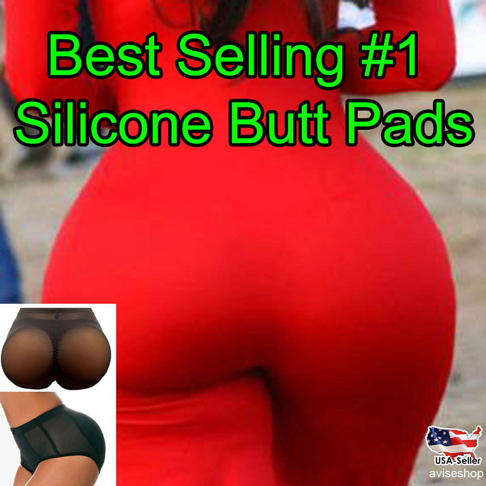Hip up Enhancer BOOTY PADDED Pads Panties Underwear Brief Silicone Pads Big Butt