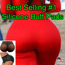 Hip up Enhancer BOOTY PADDED Pads Panties Underwear Brief Silicone Pads Big Butt - £22.38 GBP
