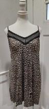 Secret Treasures Women Lace Leopard Animal Print Lingerie Nightie Sleepw... - $14.99