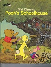 VINTAGE 1978 Disney Winnie the Pooh Schoolhouse Hardcover Book - £13.93 GBP