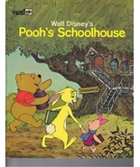 VINTAGE 1978 Disney Winnie the Pooh Schoolhouse Hardcover Book - £14.03 GBP