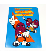 The California Raisins 2 Pocket School Folder Blue Calrab -Vintage Appla... - $11.74