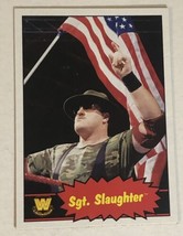 Sgt Slaughter 2012 Topps WWE wrestling trading Card #104 - £1.55 GBP
