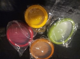 Silicone Fruit and Veggie Saver  4 Pieces NEW - $22.75