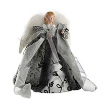 WeRChristmas 30 cm Angel Decoration Christmas Tree Top Topper with Feather Wings - £28.42 GBP