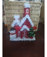 December Home 3D Tinsel Decor Christmas - £19.77 GBP
