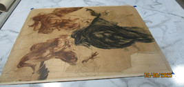 Claude Weisbuch Litho Print Hommage A Michel Angelo 1976 23 X 21 Pencil Sgn # - $3,168.00