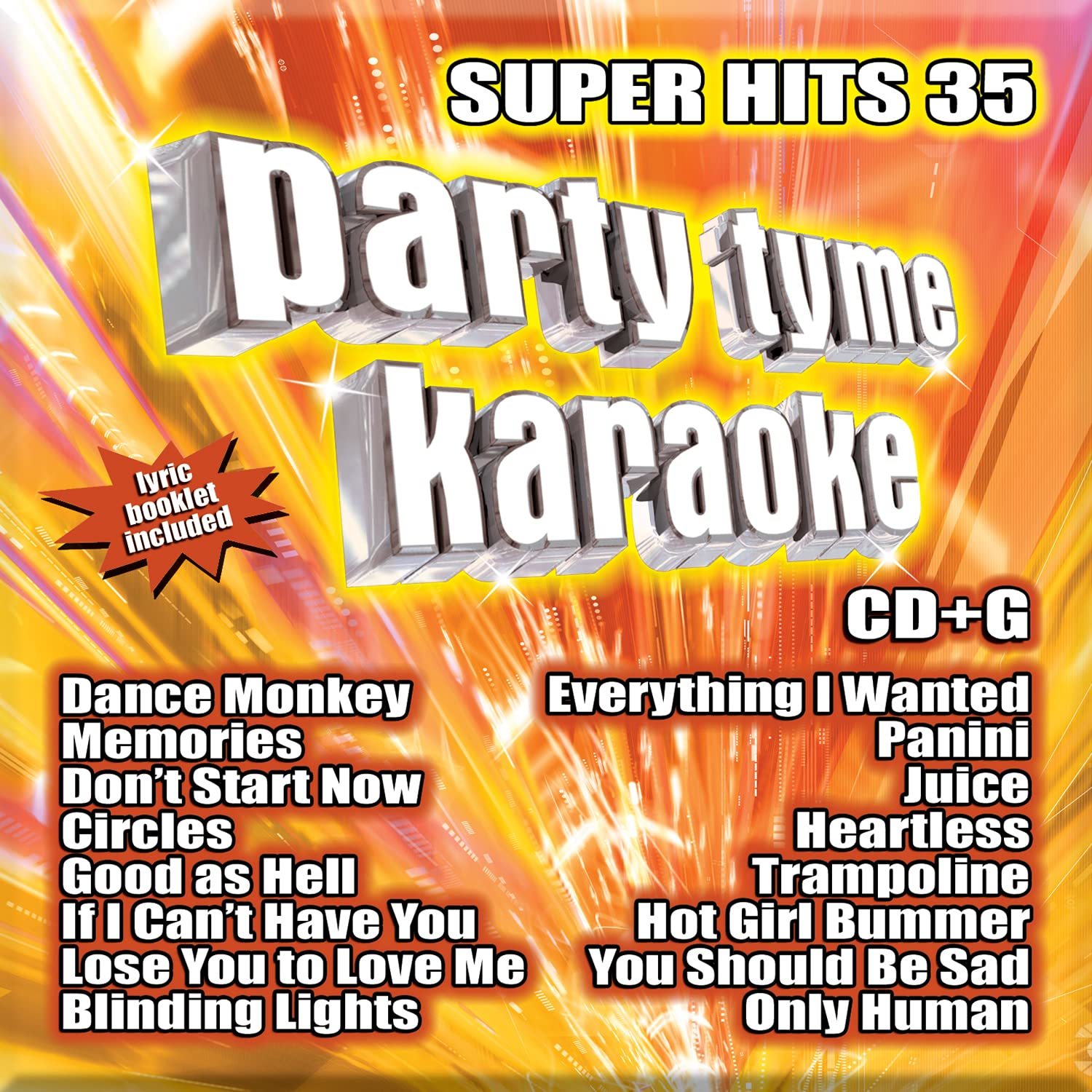 Super Hits 35 [CD+G] [Audio CD] Party Tyme Karaoke - $9.79