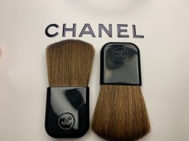 Lot of 2 Chanel Mini Travel Size Brush (highlighter/blush/powder) NEW Authentic - £7.06 GBP