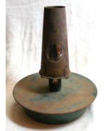 Vintage Late 1800 Early 1900 Emergency Roadside Lantern Green Made in U.... - $49.49