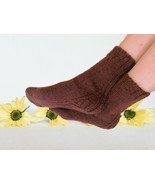 100% Alpaca Socks * Brown Ankle socks * Unisex socks *Antiallergic * - €8,65 EUR+