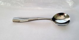 Oneida Cheviot by 1880 Hospitality 6&quot; Stainless Xtra Heavy Bouillon Spoo... - $94.77 MXN