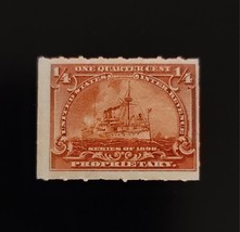 Series of 1898 1/4c U.S. Internal Revenue, Battleship, Proprietary, RB21... - $1.98